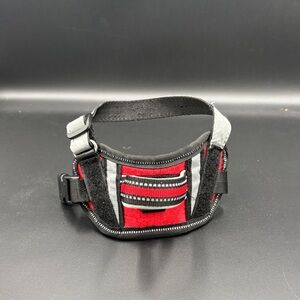 Red and Black Pet Harnesses size XXS